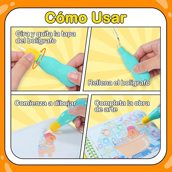 📚 Magibook — ¡Colorea con agua