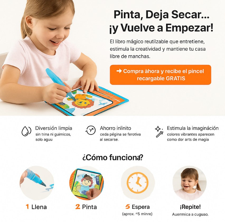📚 Magibook — ¡Colorea con agua